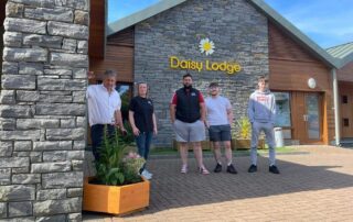 Edgarstown Residents Association volunteering at Daisy Lodge
